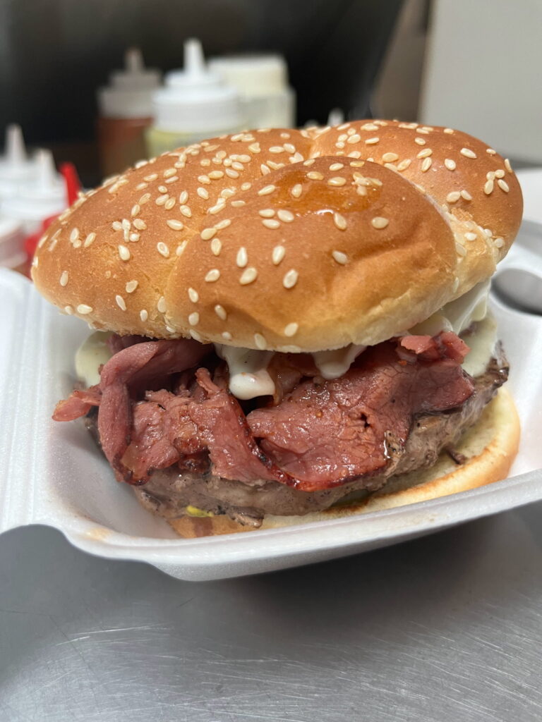 The Pastrami Burger
